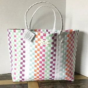 Kate Spade | weekender woven beach tote 